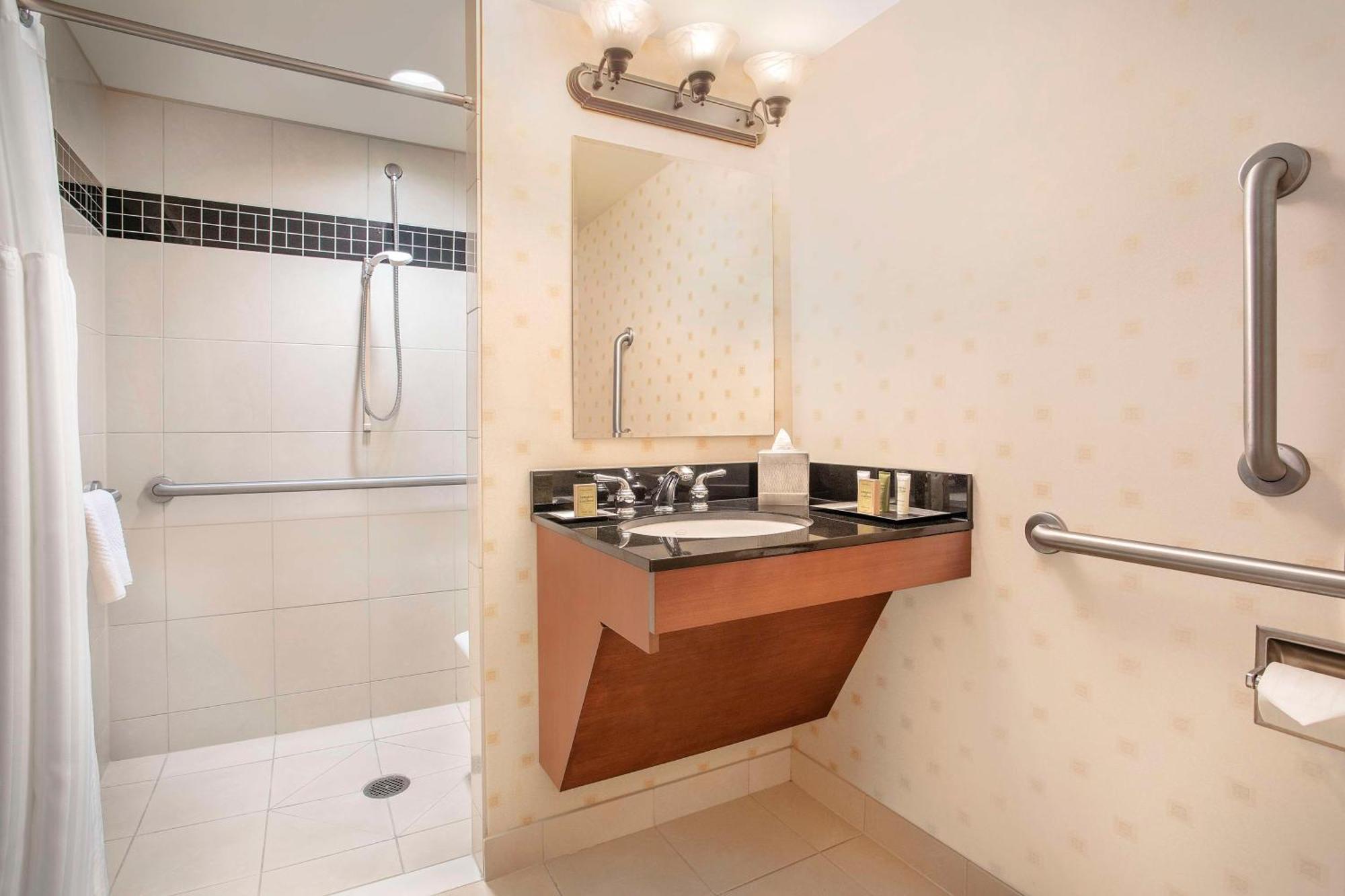 King Room Roll Shower Mobility or Hearing Accessible